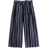 striped pants - Pantalones Capri - 