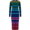 sugarhill brighton liselle striped dress - Obleke - 
