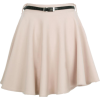 Suknja Skirts Beige - Röcke - 