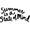 summer - 插图用文字 - 