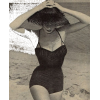 summer beach woman vintage photo - Uncategorized - 