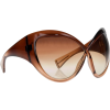 Sunglasses Brown - サングラス - 