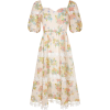 super fairy french print chiffon dress - ワンピース・ドレス - 