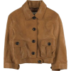 suede jacket - Jacken und Mäntel - 
