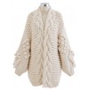 sweater - Cardigan - 