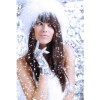 žena woman snow - My photos - 