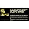 are you stupid? - 插图用文字 - 