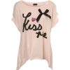 Kiss Me - 长袖衫/女式衬衫 - 