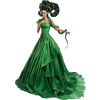 girl in green - 模特（真人） - 