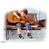 Boy with a gitar - People - 