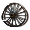 Wooden wheel - Przedmioty - 