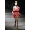 catwalk model in red - Laufsteg - 