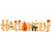 Halloween - イラスト用文字 - 