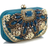 teal clutch - バッグ クラッチバッグ - 