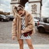 teddy bear jacket and mini dress - Moje fotografije - 