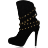 Black & gold - Boots - 
