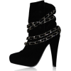 Black & silver - Boots - 