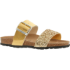 tkmaxx AUTENTI  Gold Tone Glitter Flat S - Sandals - £16.99  ~ $22.35