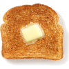 toast with butter - 食品 - 