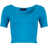 Top Blue - Camiseta sem manga - 