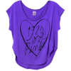 Top Purple - Camiseta sem manga - 