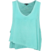 Top Green - Camiseta sem manga - 