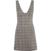 topshop Checked A-Line Pinafore Dress - ワンピース・ドレス - £10.00  ~ ¥1,481