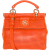 Orange Hand Bag - Carteras - 