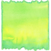 torn paper green yellow - Items - 