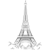 tour de eiffel - Illustrazioni - 