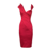 Red coctail - Dresses - 