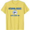tshirt, greece, vacation, travel - Camisola - longa - $19.99  ~ 17.17€
