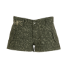 turn shorts - olive typo - Hlače - kratke - 