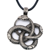 twist snake necklace - Naszyjniki - 