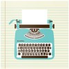 typewriter art - Ilustracje - 