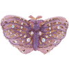 unique-butterfly-shaped-rhinestone-eveni - 女士无带提包 - 