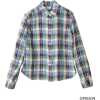 DOORS リネンチェックレギュラーシャツ - Long sleeves shirts - ¥11,550  ~ $102.62