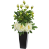 vase flower arrangement - Rośliny - 