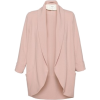 Vesta Cardigan Pink - Swetry na guziki - 