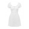 vestido blanco - Kleider - 
