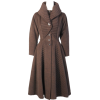 vintage brown coat - Giacce e capotti - 