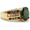 #vintage #jewelry #ring #chromediopside - Pierścionki - $99.50  ~ 85.46€