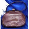 #vintage #purse #lizard #reptile #bag - Hand bag - $199.00 