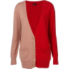 Colour Block - Cardigan - 