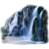 waterfall with rocks - Uncategorized - 