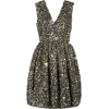 Adam Folded-sequin silk-organ - Dresses - 