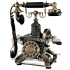 Antique Steampunk Phone - Ilustrationen - 