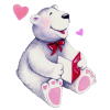 Bear in love - Иллюстрации - 