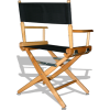 Director`s Chair Facing - Ilustrationen - 