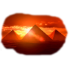 Egyptian pyramids - Ilustracije - 